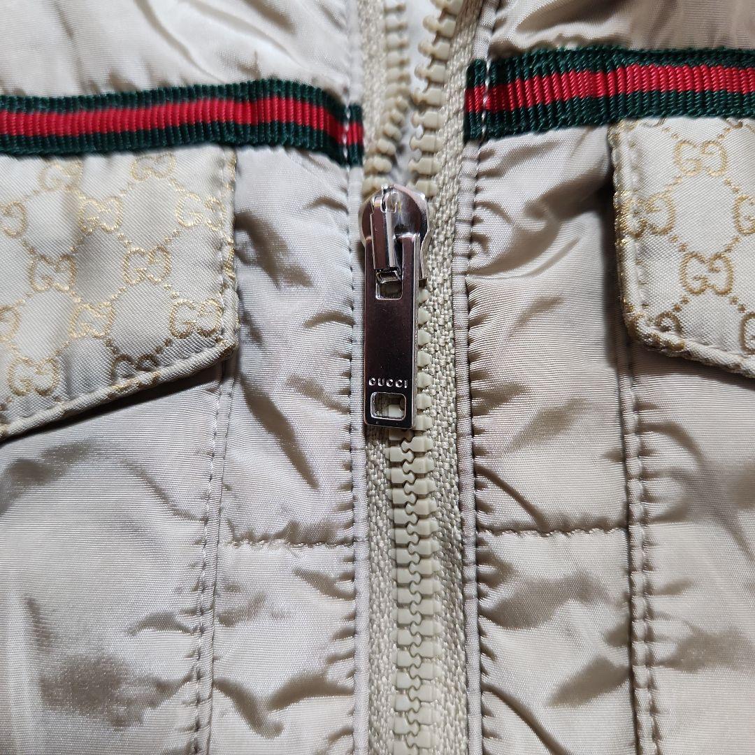 送料無料　GUCCI　グッチ　ベスト　ベージュ　36m