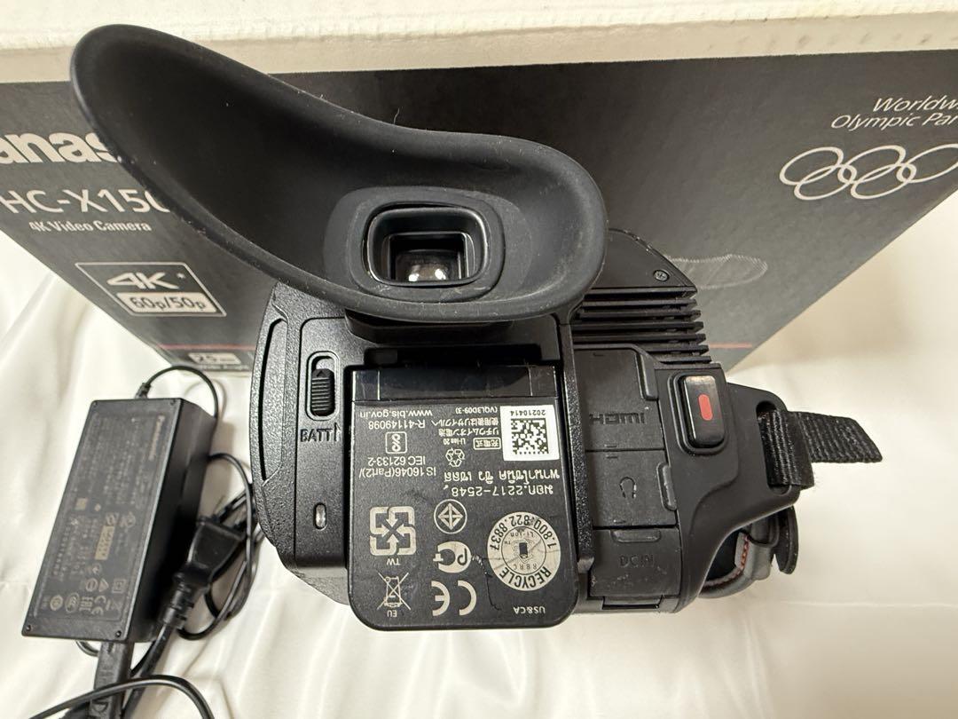 中古美品 パナソニック HC-X1500 付属品完備 4K ビデオカメラ