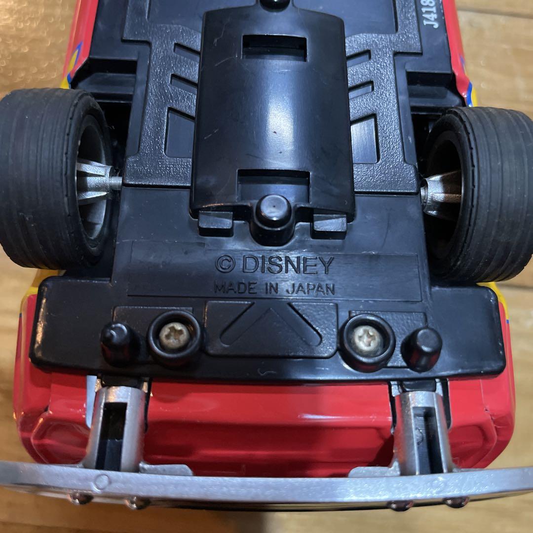 古い東京ディズニーランド グランドサーキットレースウェイ　プルバックミニカー
