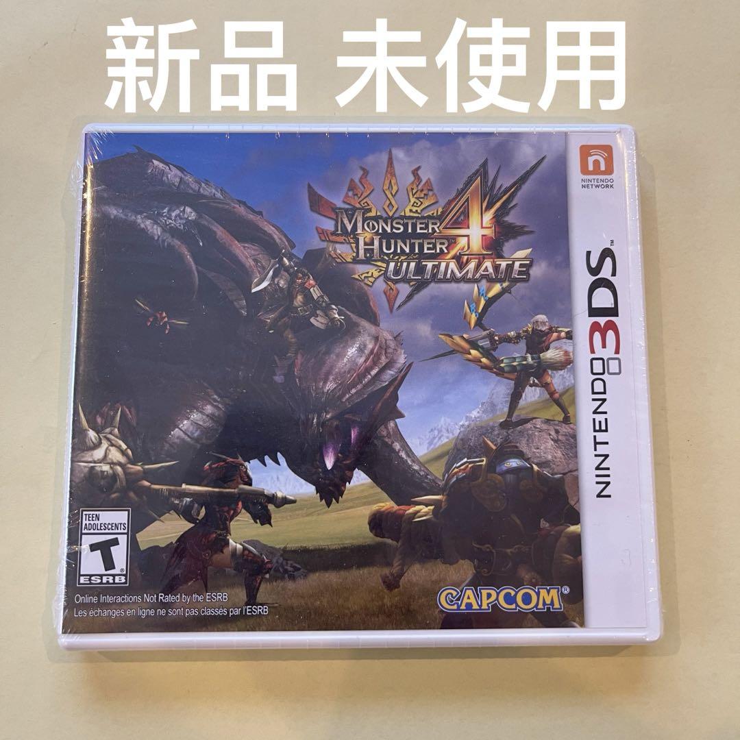 初売りセール 未使用 新品 3DS メルカリ - 北米版 ULTIMATE 4 HUNTER MONSTER ニンテンドー3DS/2DS