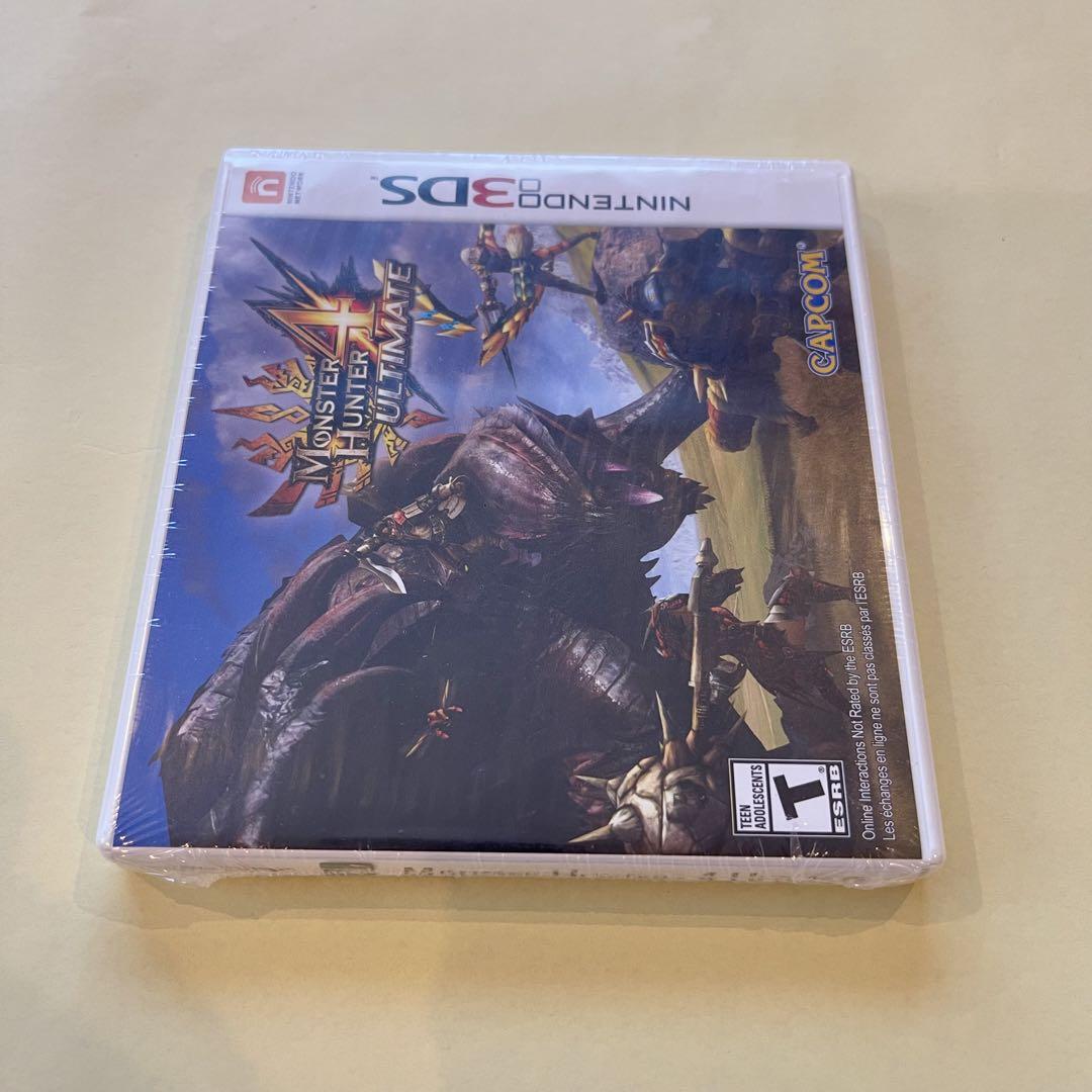 新品 未使用 3DS MONSTER HUNTER 4 ULTIMATE 北米版 - メルカリ