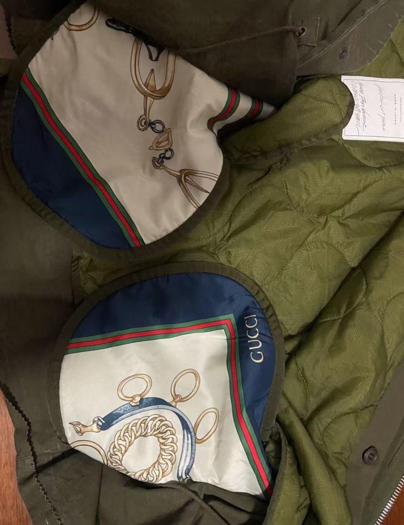 ジャケット・アウター READYMADE CUT FISHTAIL PARKA