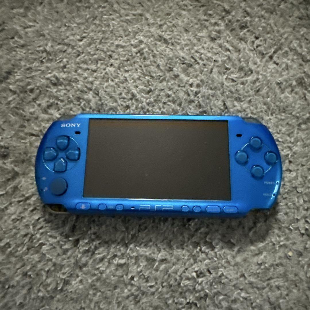 青色 PSP 本体