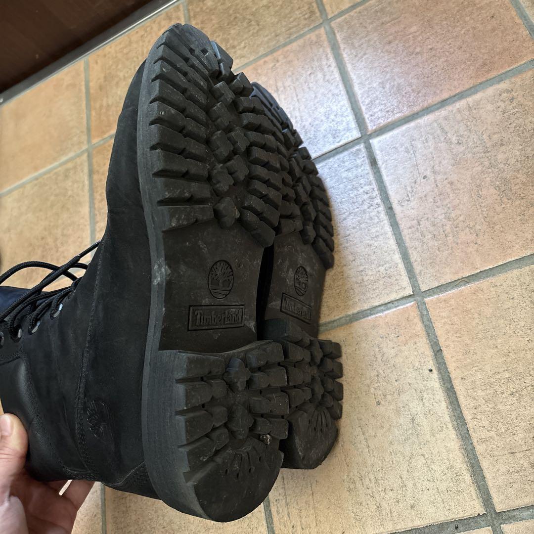 【美品】Timberland ティンバーランド 6inch 黒 10073