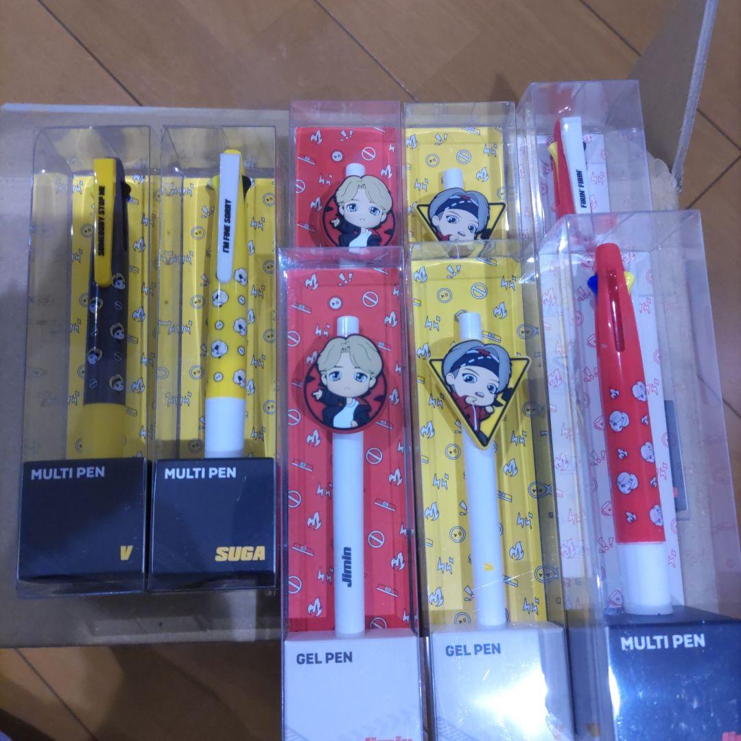 BTSマルチペン 8本セット SUGA Jimin