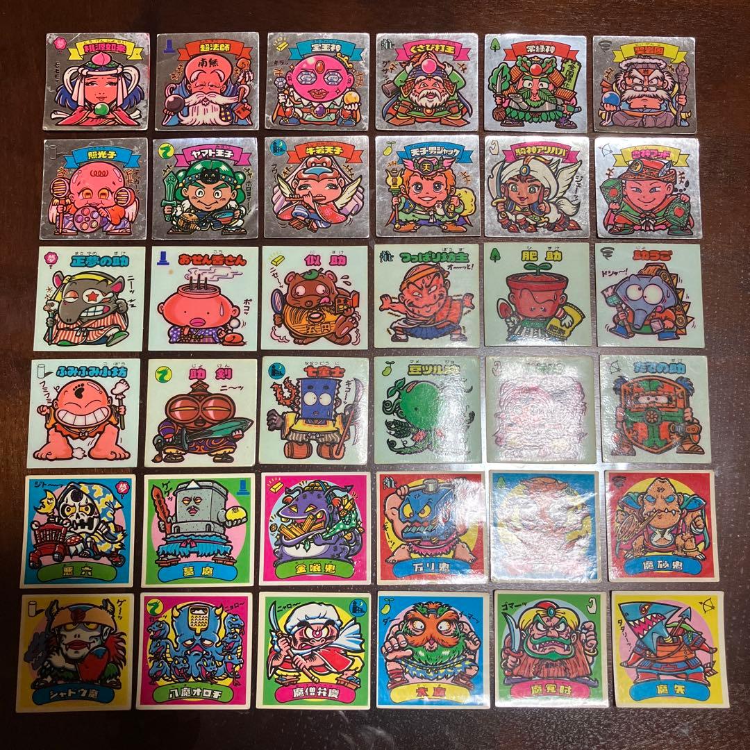 状態良好多数！ビックリマンシール　旧シール　5弾すくみ　フルコンプ