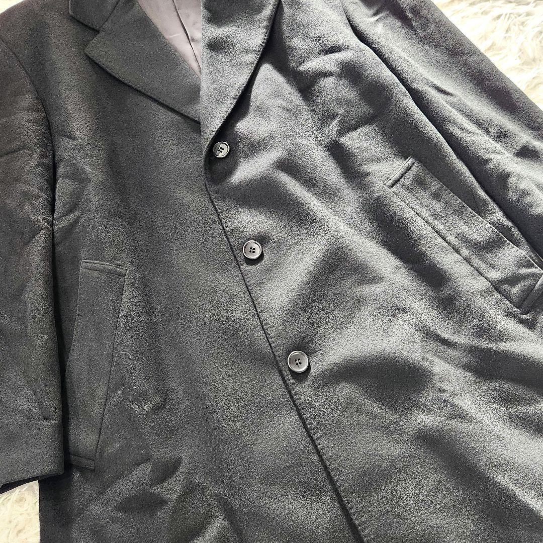 ✨美品 カシミヤ100% 大きいサイズ✨B&T CLUB❣️ロングコート　XL