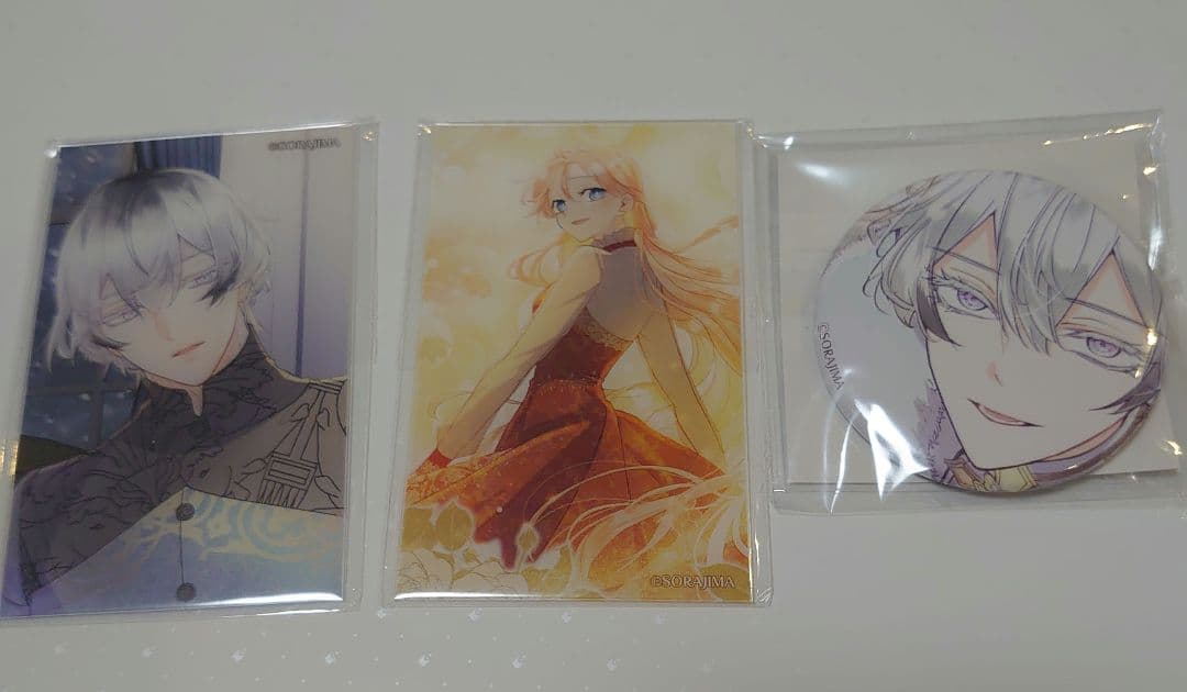 くじプラス　オンラインくじ　かたわれ令嬢が男装する理由　C賞×2、E賞×4