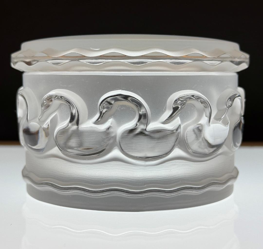 ルネ・ラリック カナール LALIQUE CANARD パウダーケース 小物入 ラリック カナール LALIQUE CANARD パウダーケース 小物入