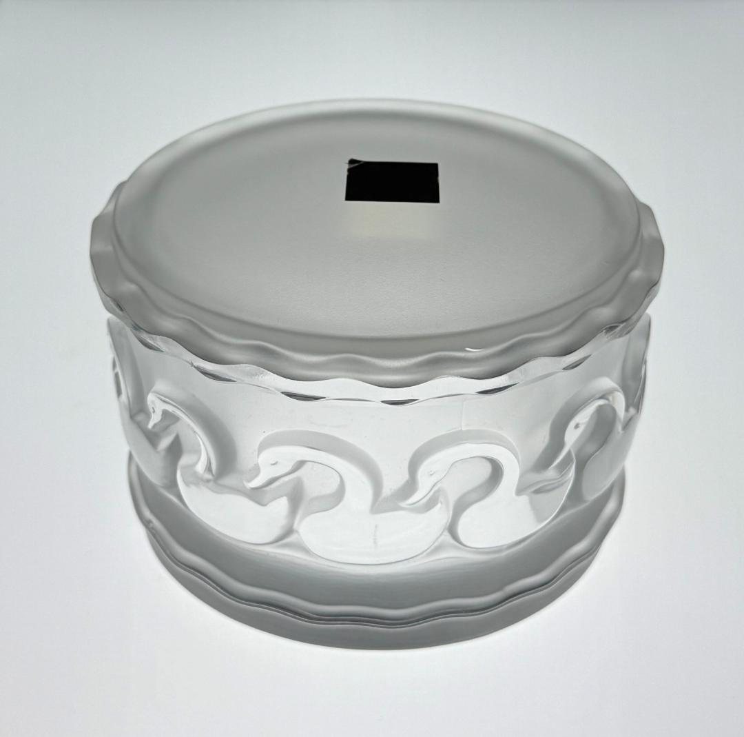 ルネ・ラリック カナール LALIQUE CANARD パウダーケース 小物入 ラリック カナール LALIQUE CANARD パウダーケース 小物入
