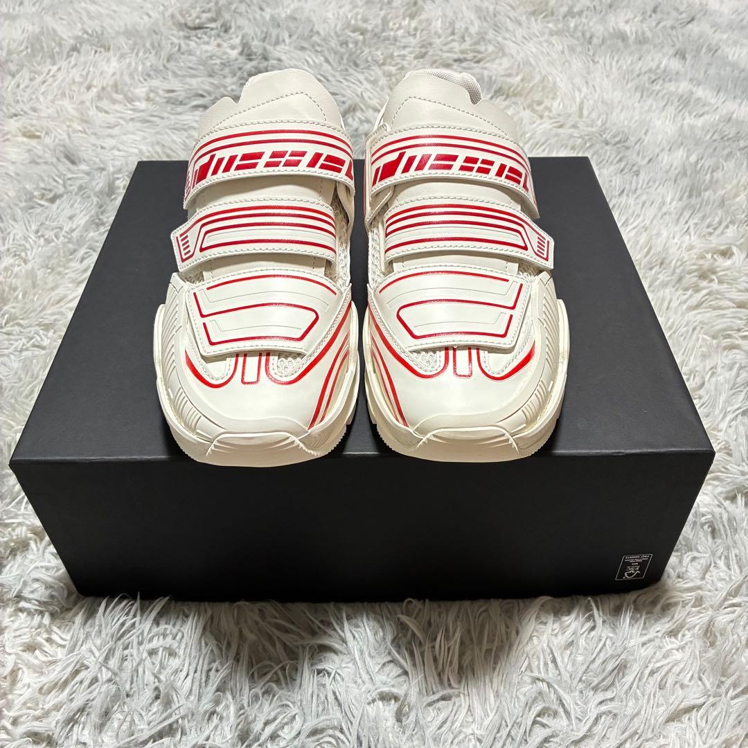 【新品未使用】DIESEL メッシュ ベルクロWHITE〈定価47,300円〉