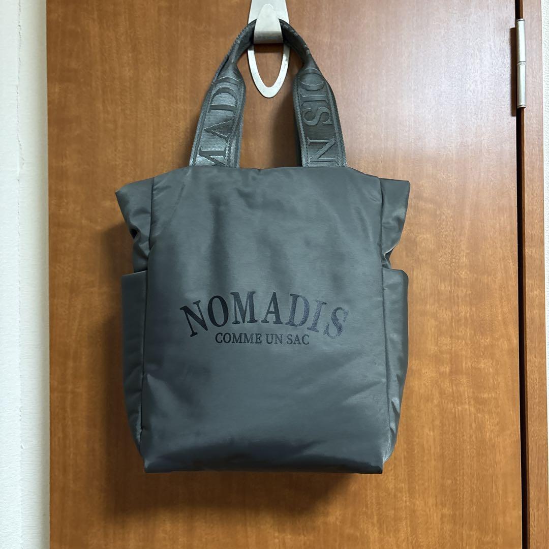 NOMADIS トートバッグ グレー - メルカリ