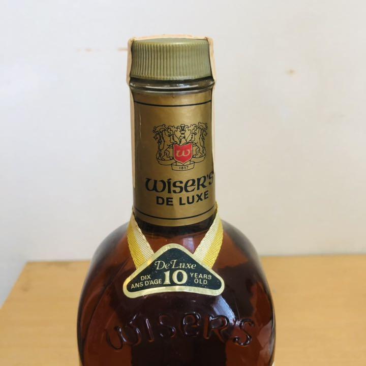 Wiser’s  Deluxe 10 years old   1976