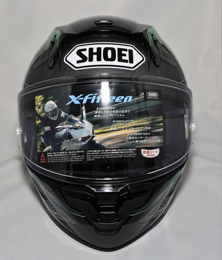 SHOEI X-Fifteen カワサキプラザ限定モデル エスカレート M