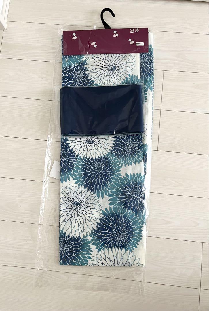 【値下げ】新品未使用　浴衣と帯のセット