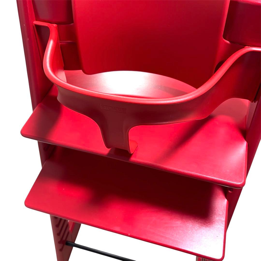専用【美品】STOKKE ストッケトリップトラップ 赤 2脚 シリアル4＆3 ストッケ トリップトラップ 2脚セット stokke tripp trapp