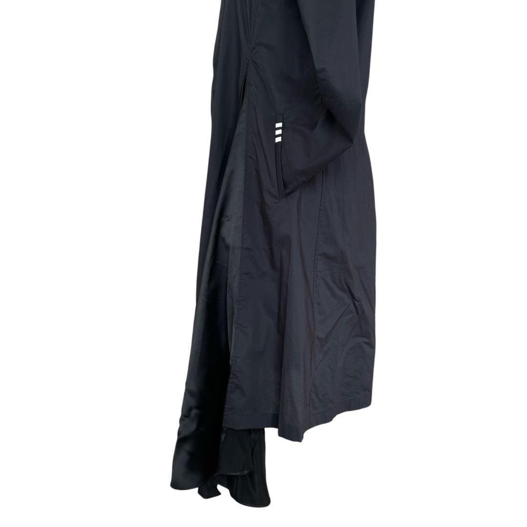 新品未使用品✨REGULATION Yohji Yamamotoシャツワンピース yohji yamamoto Y-3シルク 異素材 シャツワンピース アシメ