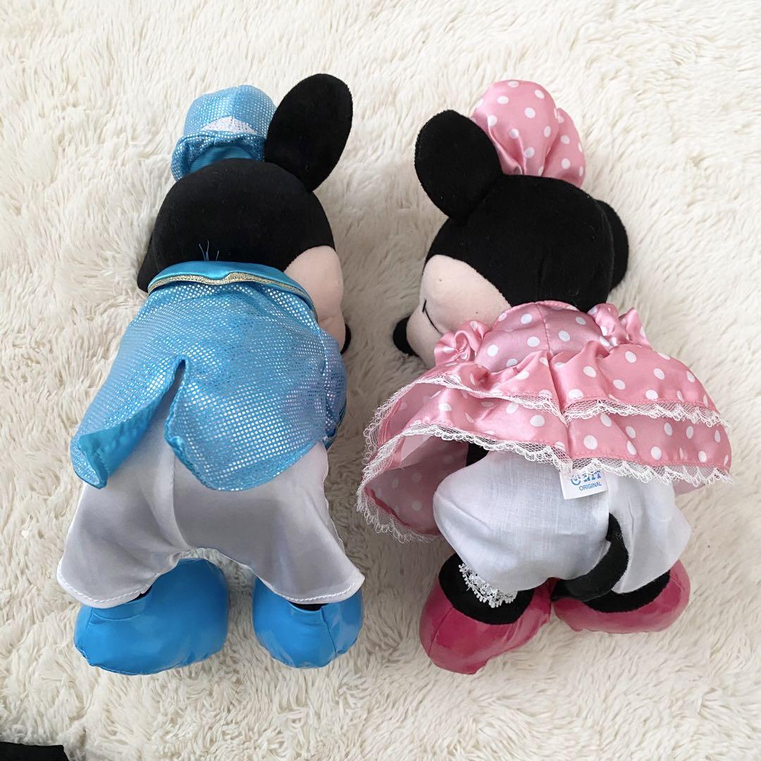 ミッキー ミニー ぬいぐるみ 結婚式 祝電 ウェディング ミキミニ