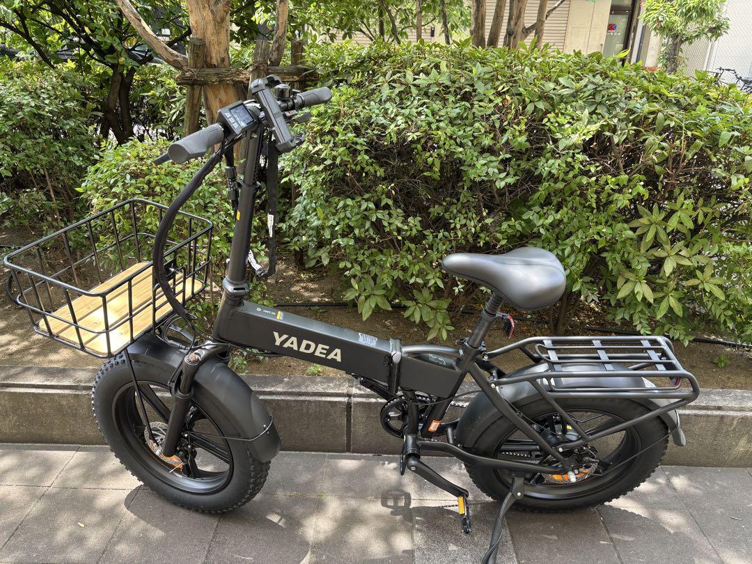 YADEA 電動アシスト自転車 ブラック