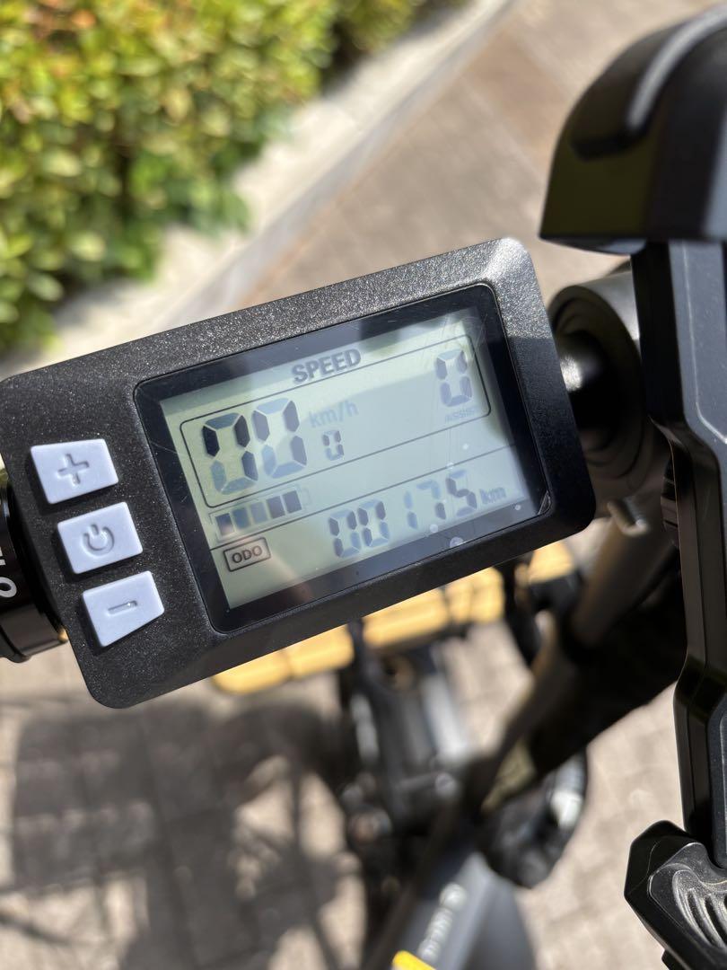 YADEA 電動アシスト自転車 ブラック