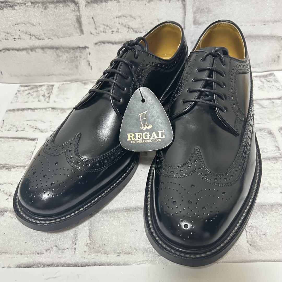 【極美品】REGAL リーガル ウィングチップ　JR04 27.0cm
