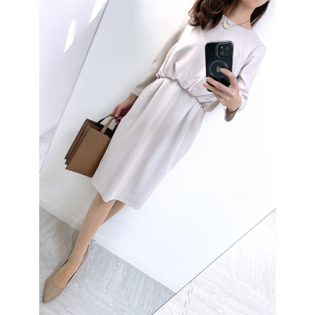 【美品✨】定価27,000円❤️ラトータリテ✨サイズ38✨ウエストゴムワンピース