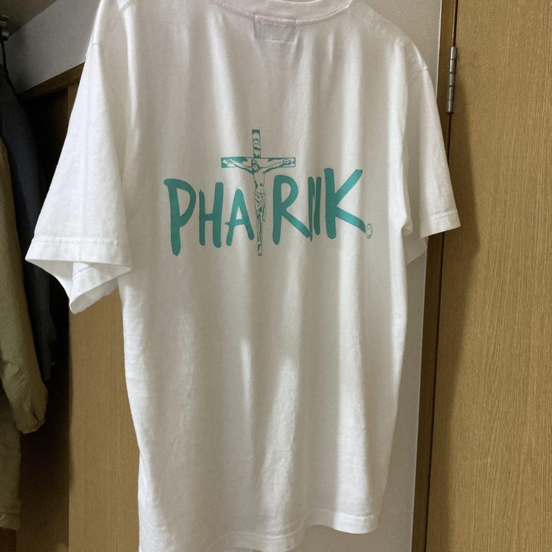 PHATRNK ファットランク　カラフルビジュTシャツ(Ｍ) PHATRNK ファットランク 店舗限定カラー クロスロゴプリント