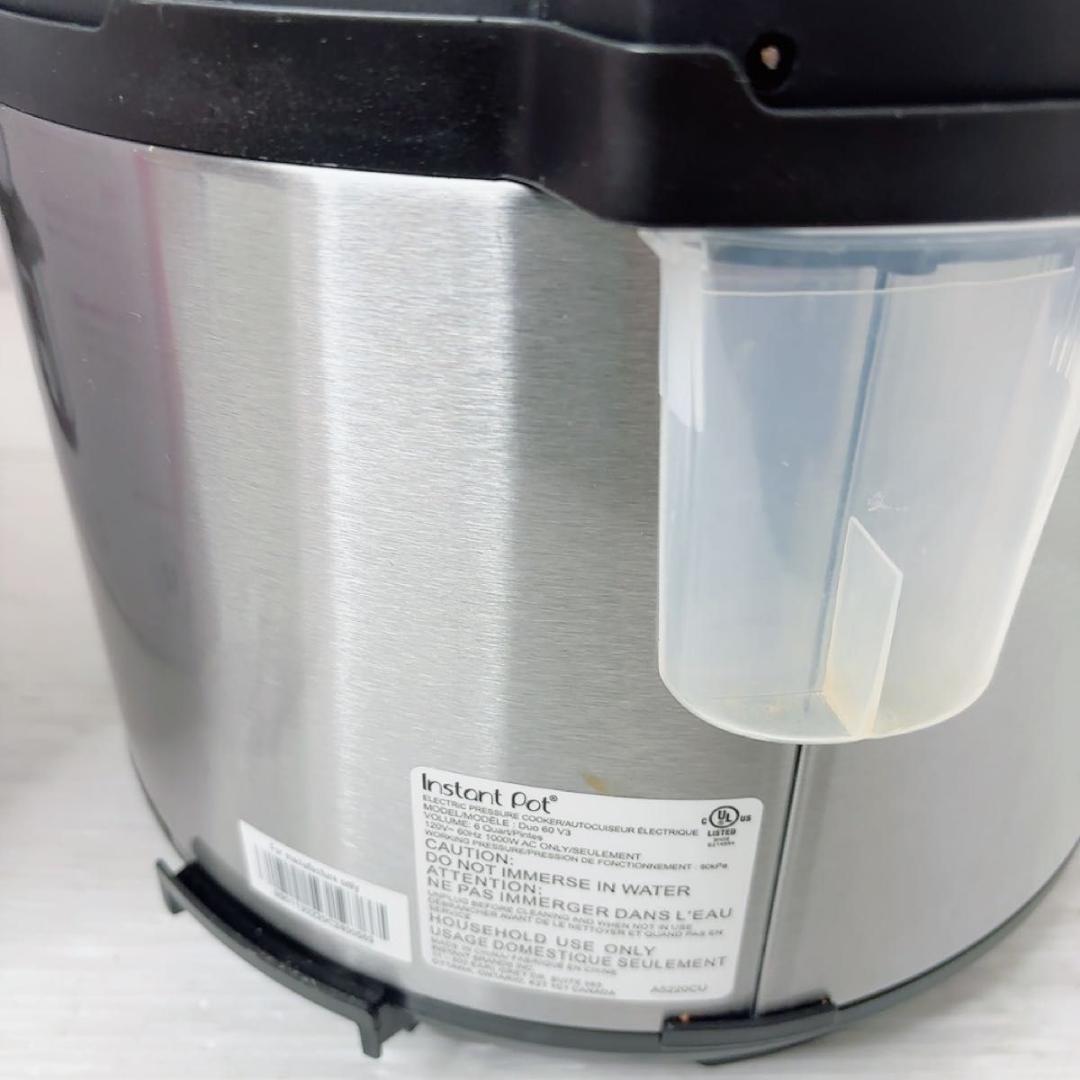 インスタントポット 電気圧力鍋 低温調理　Duo 60 V3 intantpot インスタントポット 電気圧力鍋 低温調理 Duo 60 V3 intantpot