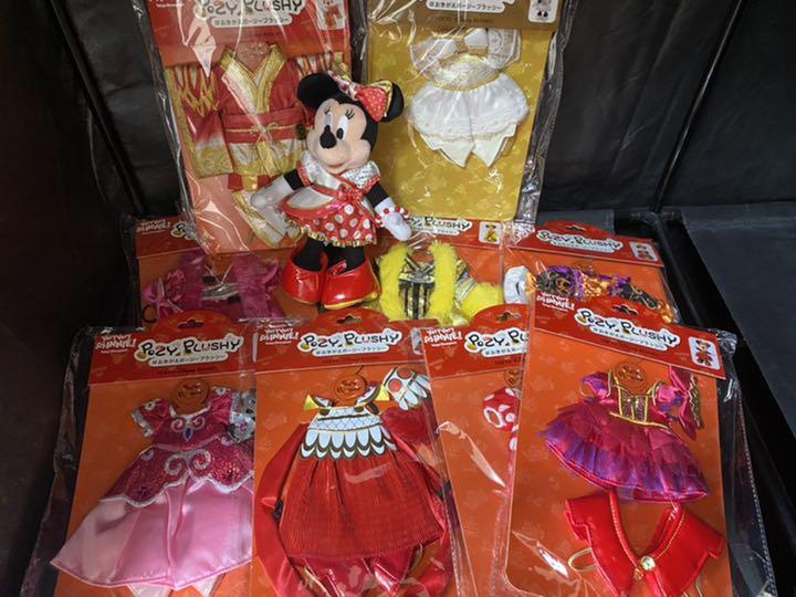東京ディズニーランド☆ベリー・ベリー・ミニーポージプラッシー洋服セット ベリミニ