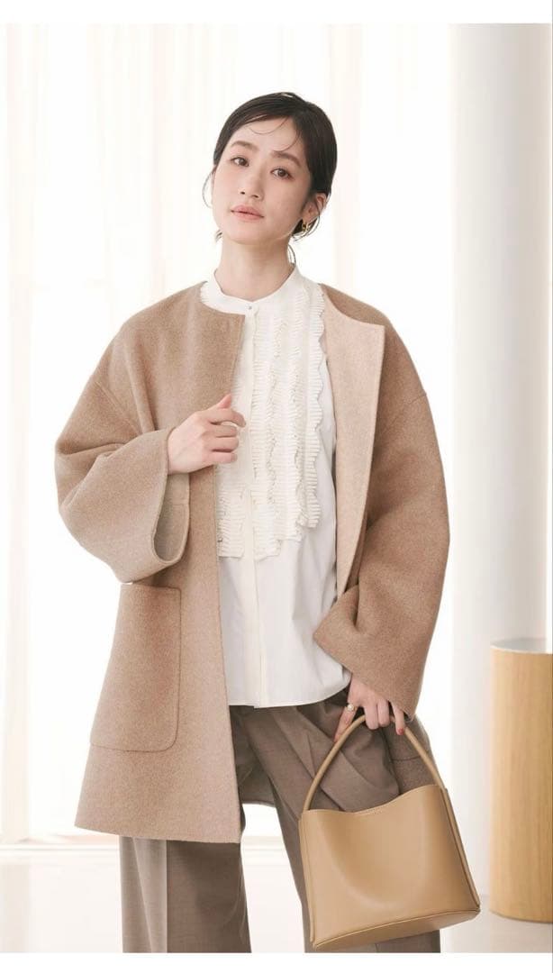 ユナイテッドアローズ リバーノー コート SIZE UNITED ARROWS