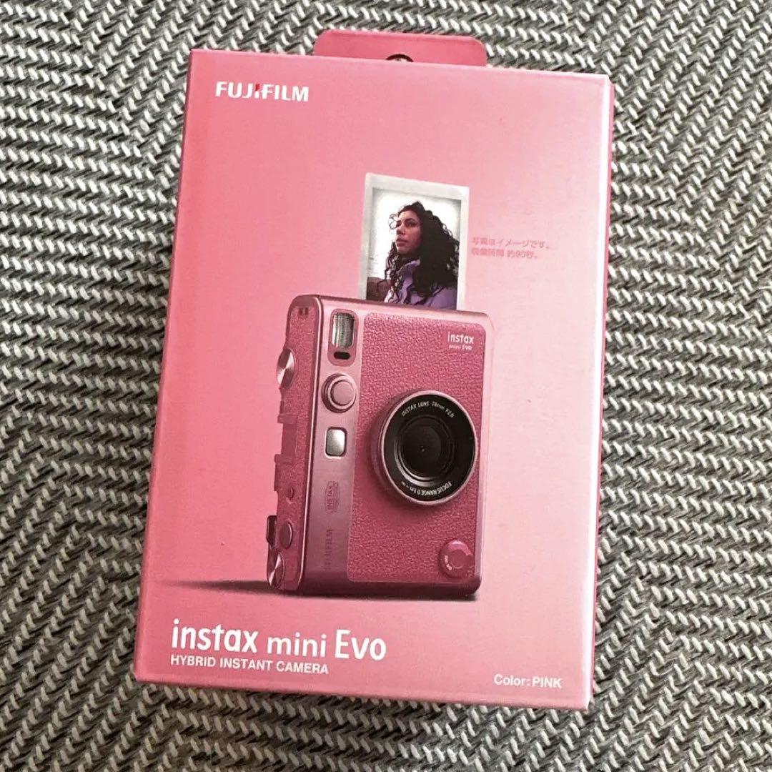 【新品未使用】instax mini Evoチェキ Limited ピンク