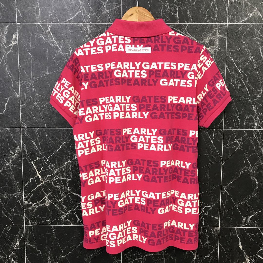 PEARLY GATES - けいたん【新品】パーリーゲイツ ポロシャツ（ピンク:いちご総柄） 楽天市場】PEARLY GATES パーリーゲイツ 半袖ポロシャツ ピンク
