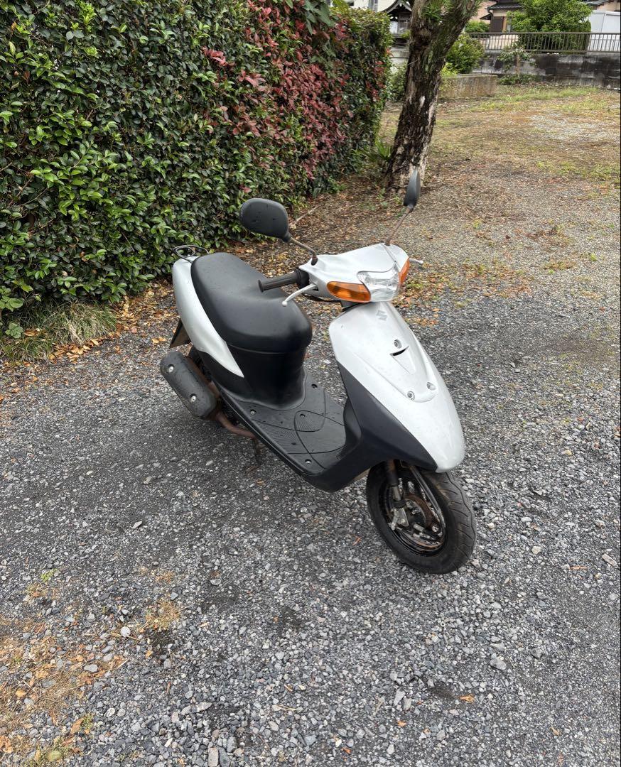 動画あり　スズキ　レッツ2 CA1PA 原付　バイク　50cc 2スト　車体