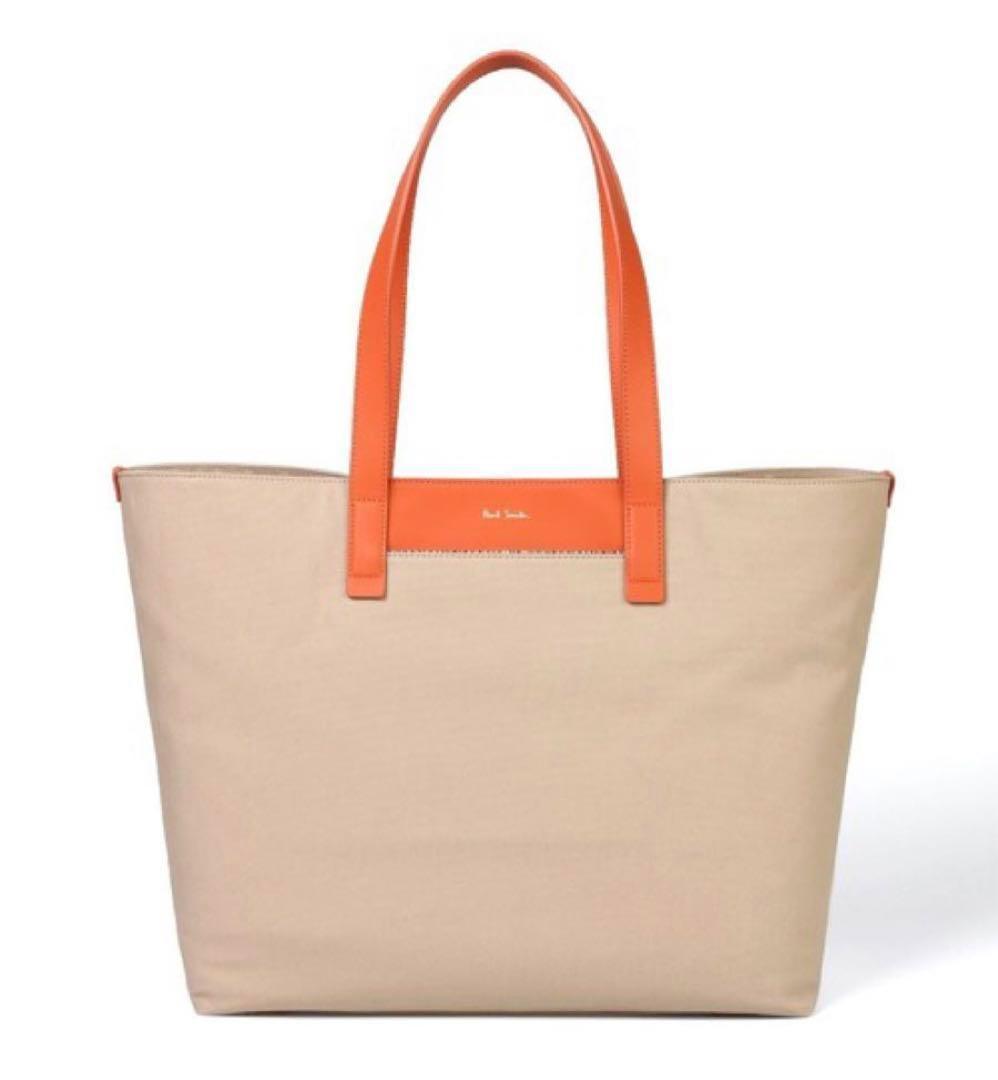 【極美品】Paul Smith コントラストコットンキャンバス トートバッグ