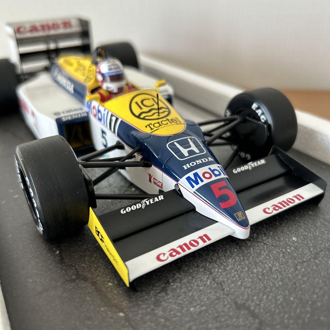 ミニチャンプス 1/18 ウィリアムズホンダ FW11 1986年