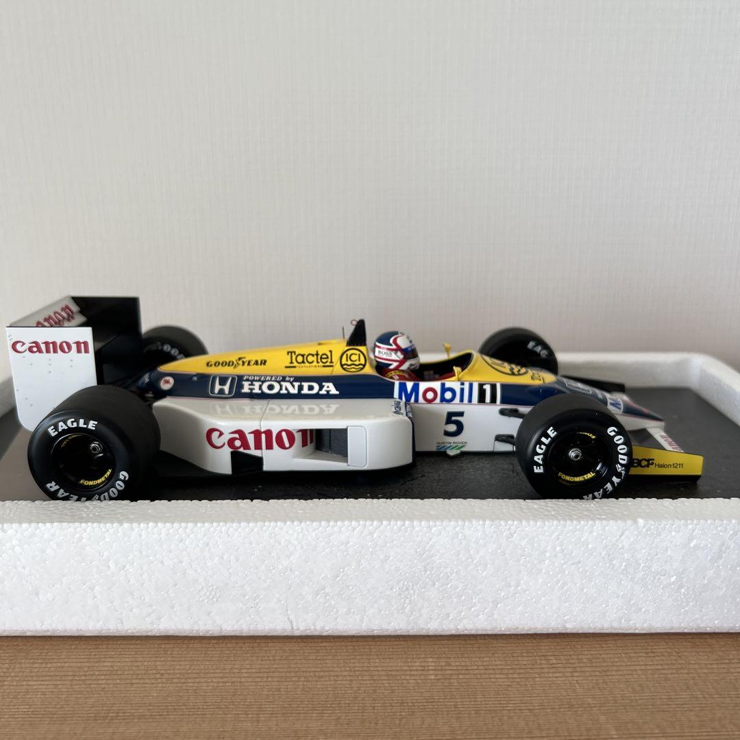 ミニチャンプス 1/18 ウィリアムズホンダ FW11 1986年