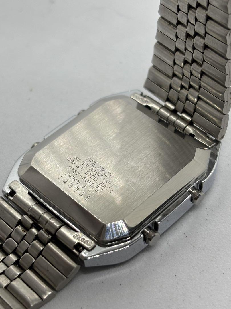 ◎美品　SEIKO セイコー デジボーグ　G757-4050 ヴィンテージ 不動