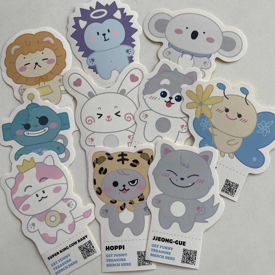 TREASURE POPUP限定 treasure funny ステッカー - メルカリ