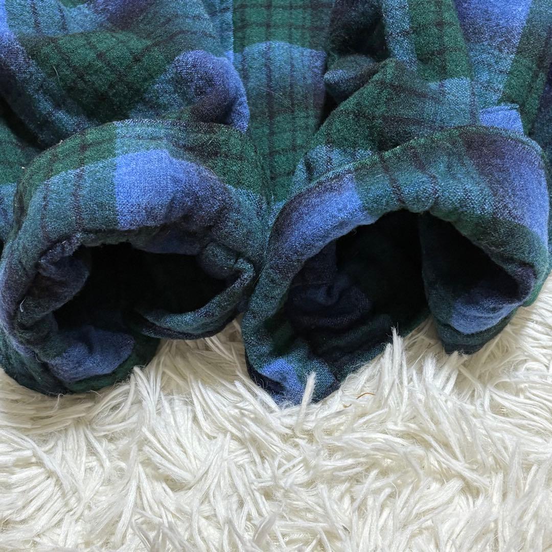 70s PENDLETON ネルシャツ USA製 サイズ17 オンブレチェック