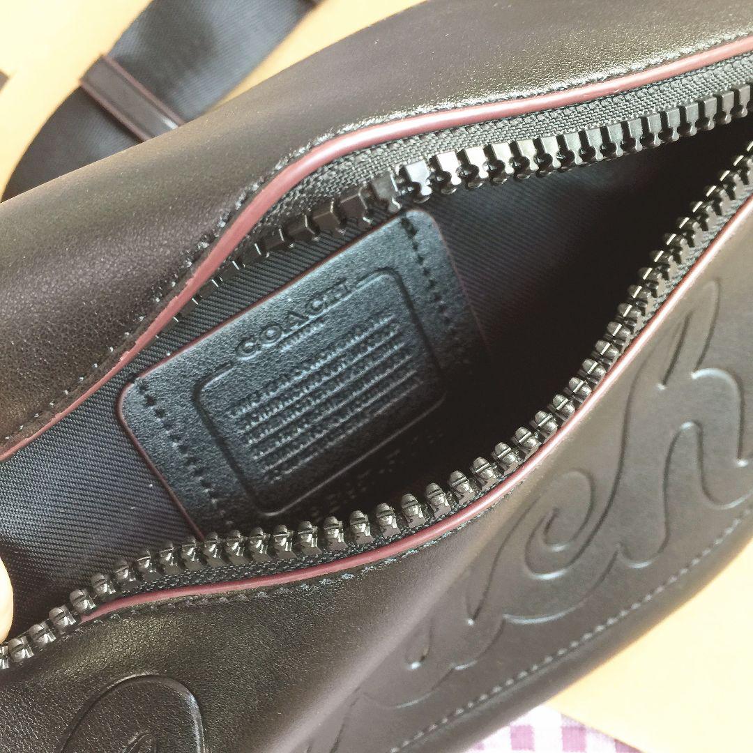 COACH＞コーチバッグ ベルトバッグ F76799 メンズボディバッグ