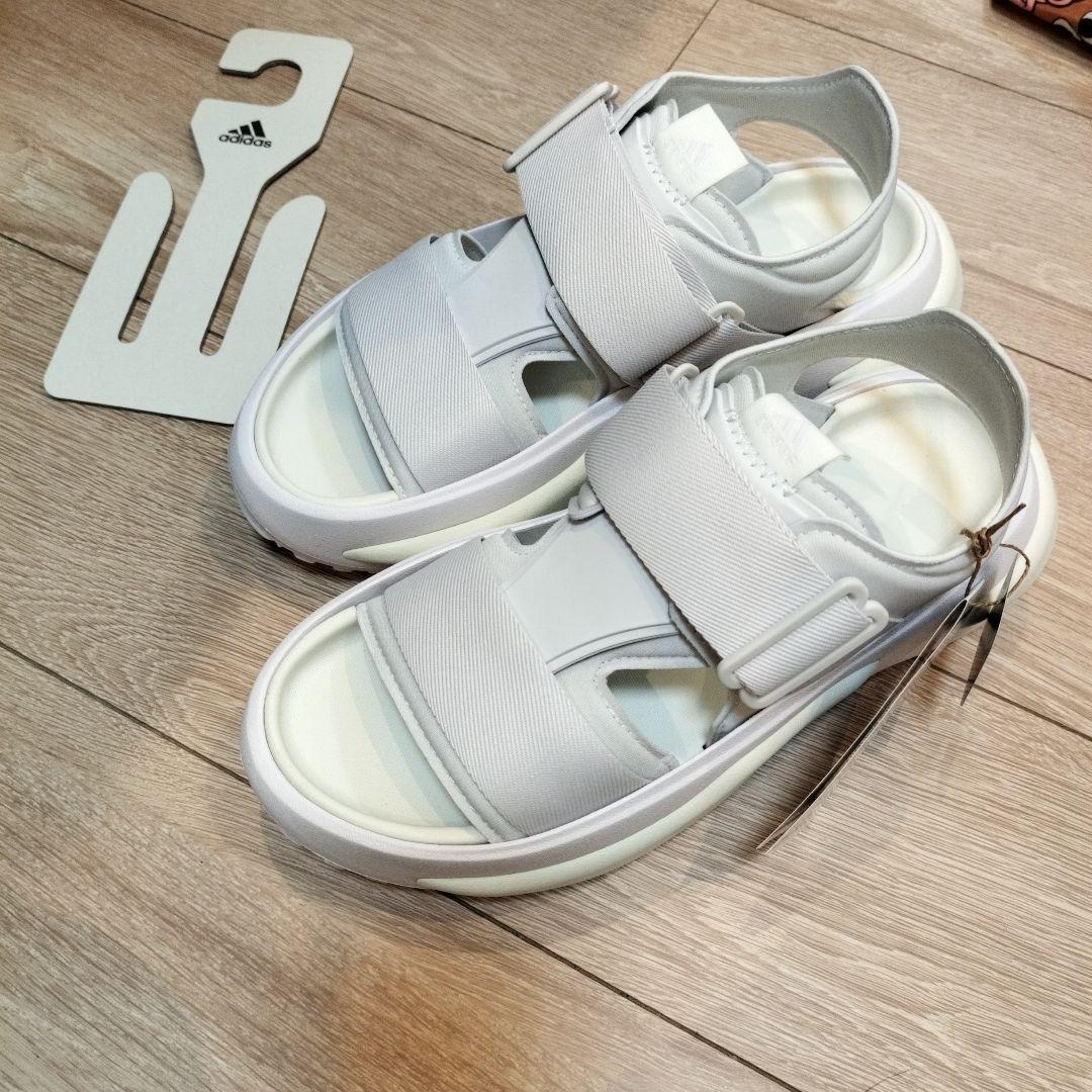 adidas アディダス メハナサンダル ホワイト