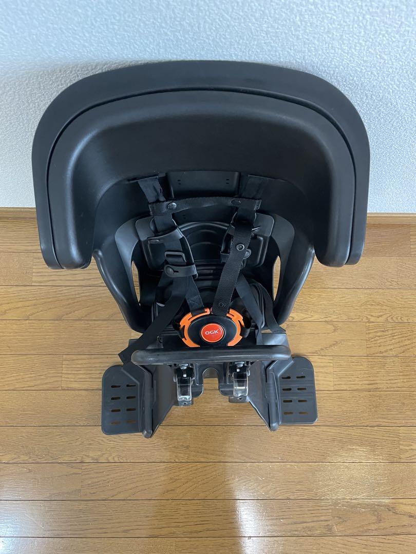 OGK フロントチャイルドシート 自転車 前乗せ FBC-011DX3 黒
