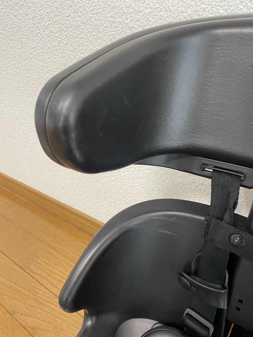 OGK フロントチャイルドシート 自転車 前乗せ FBC-011DX3 黒