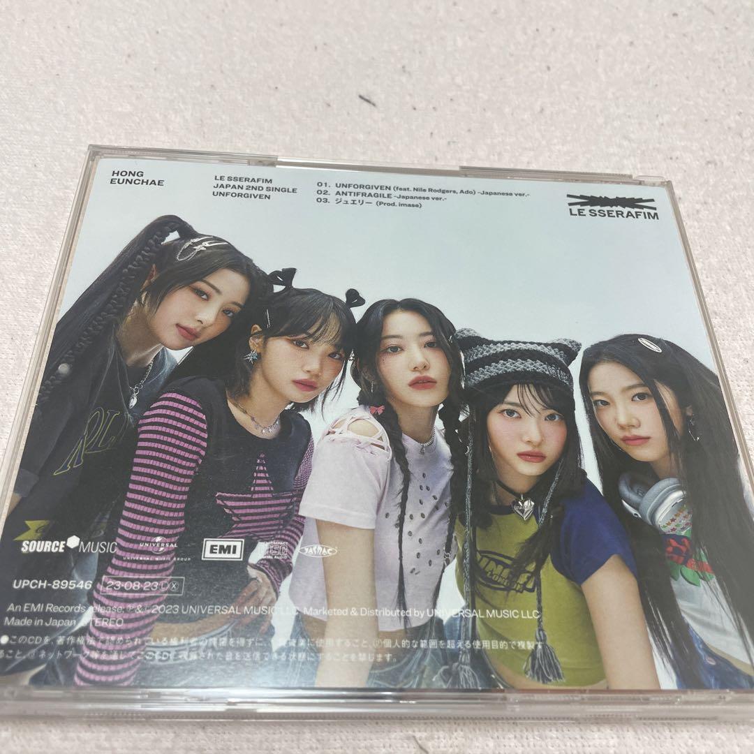 ルセラフィム ウンチェ UNFORGIVEN CD - メルカリ