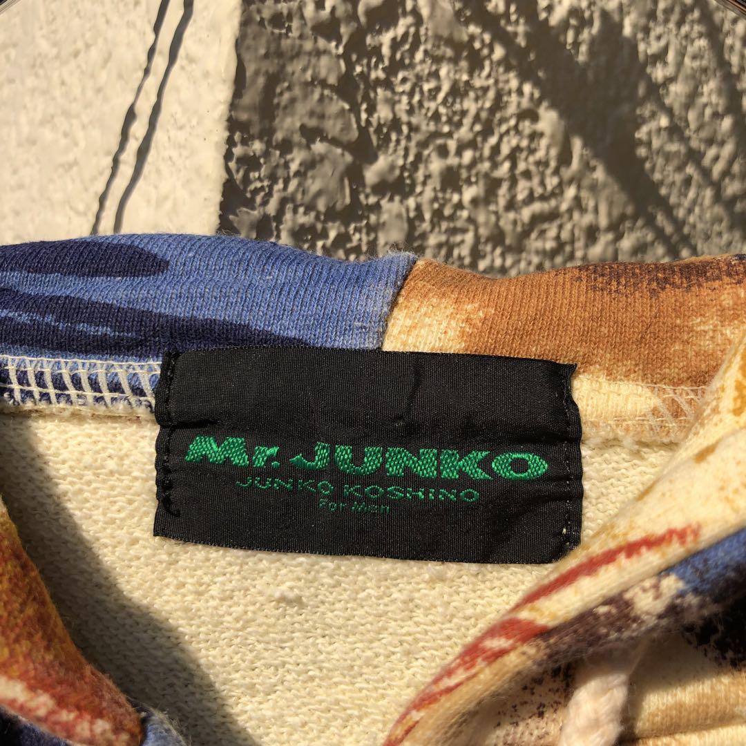 総柄 90s Mr.JUNKO コシノジュンコ フルジップパーカー