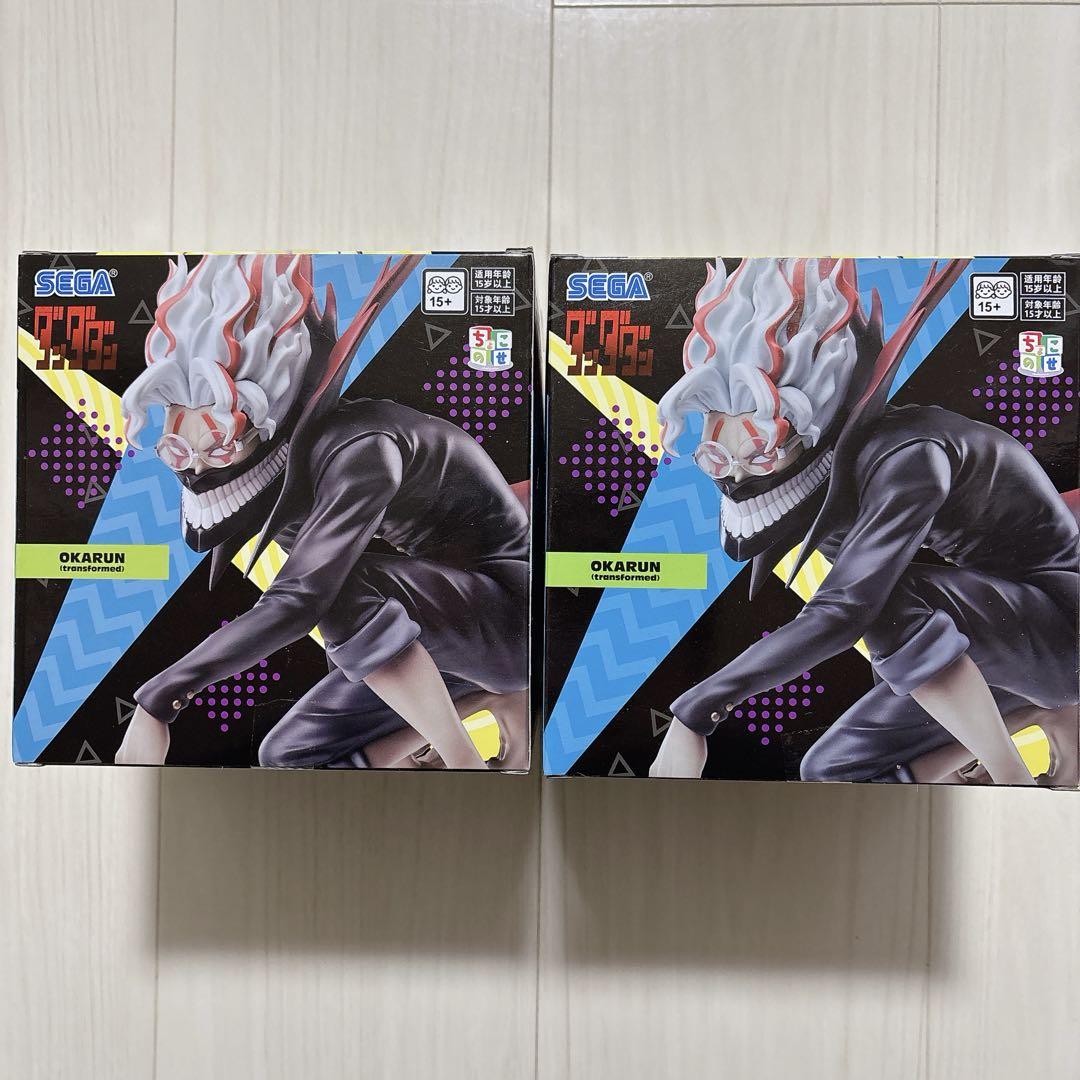 ダンダダンオカルンちょこのせフィギュア4個セット オカルン(変身) ちょこのせ フィギュア ダンダダン 5個