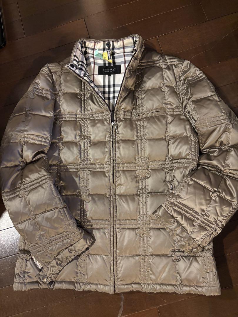 バーバリーロンドン ファー付 オリーブ 金 ダウンジャケットノバチェック36 S バーバリー ウィメンズ クラシック | Burberry® 公式サイト