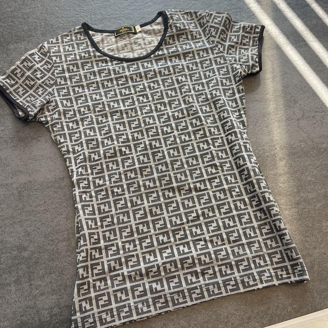 Fendi ロゴ 半袖Tシャツ