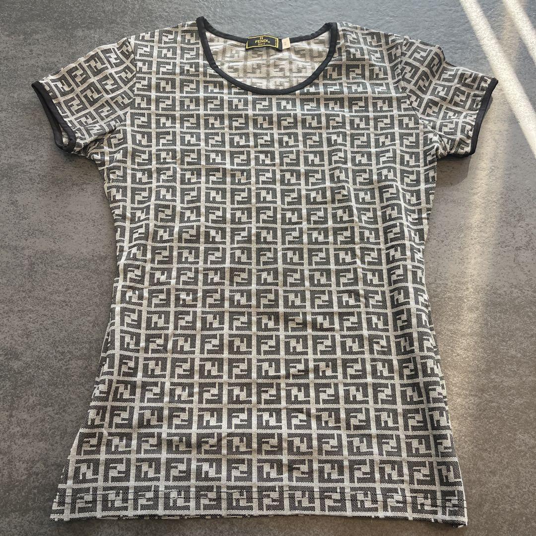 Fendi ロゴ 半袖Tシャツ