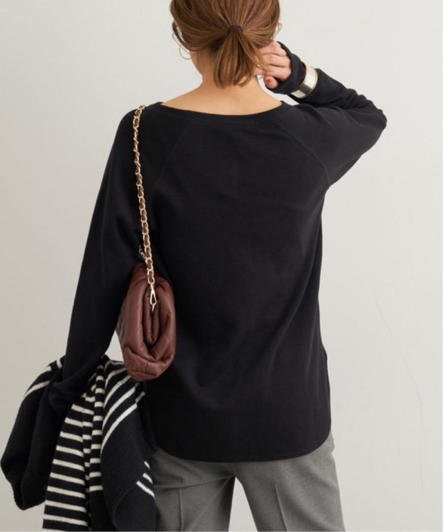 【美品】フレームワーク ウール混針抜きラグランTシャツ 近年モデル レディース